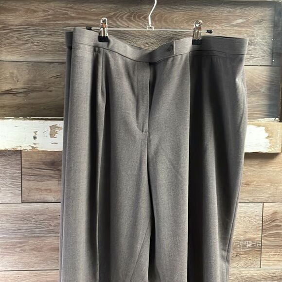 Covington Women Stretch Dress Pants, Size 24WP, Petite, Grayish Black - Picture 2 of 5